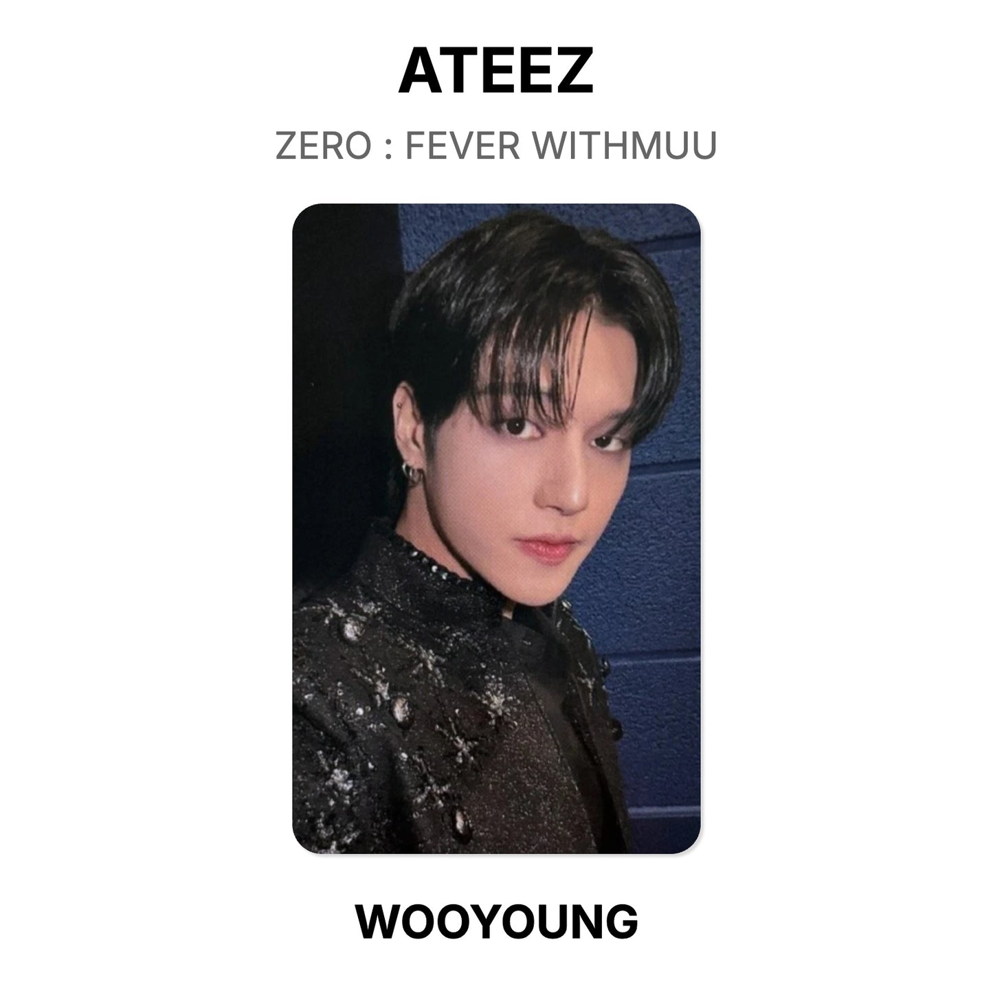 ATEEZ ZERO : FEVER WITHMUU Official Photocard