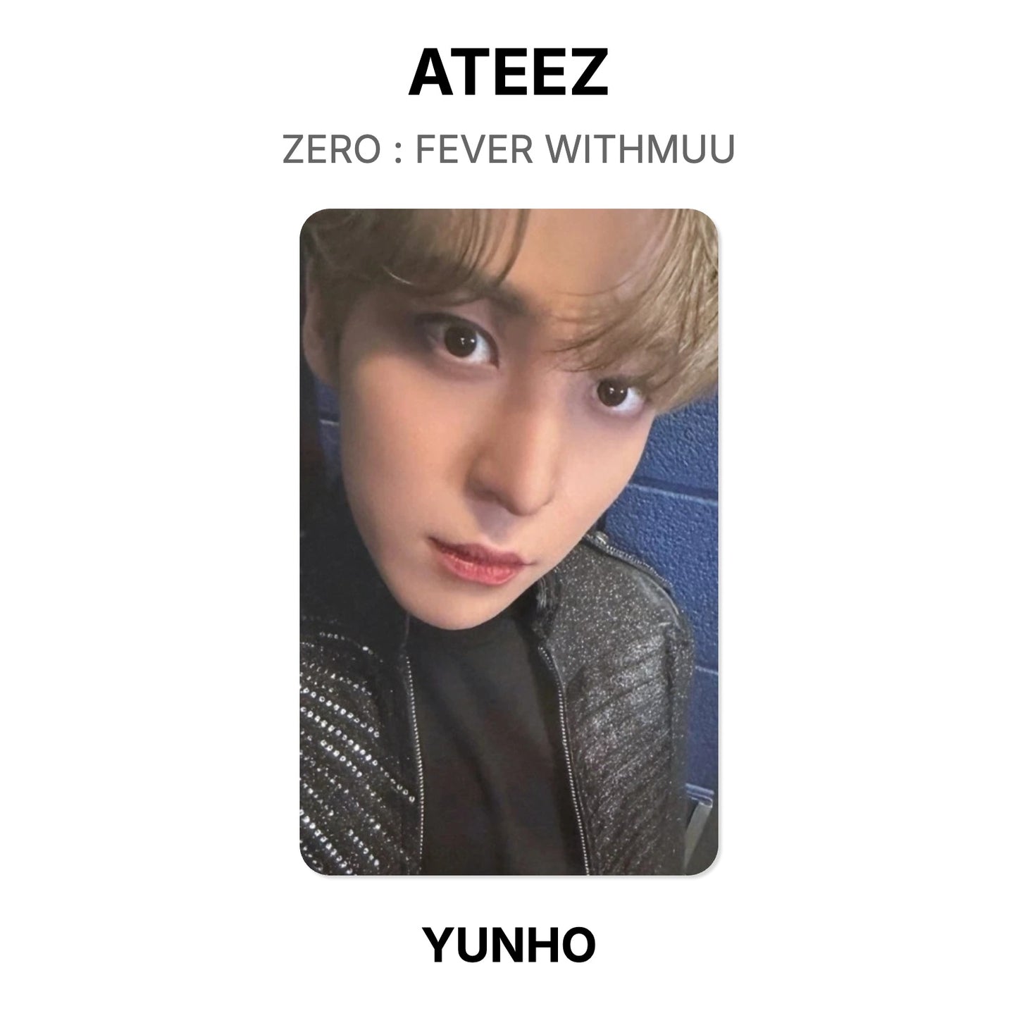 ATEEZ ZERO : FEVER WITHMUU Official Photocard