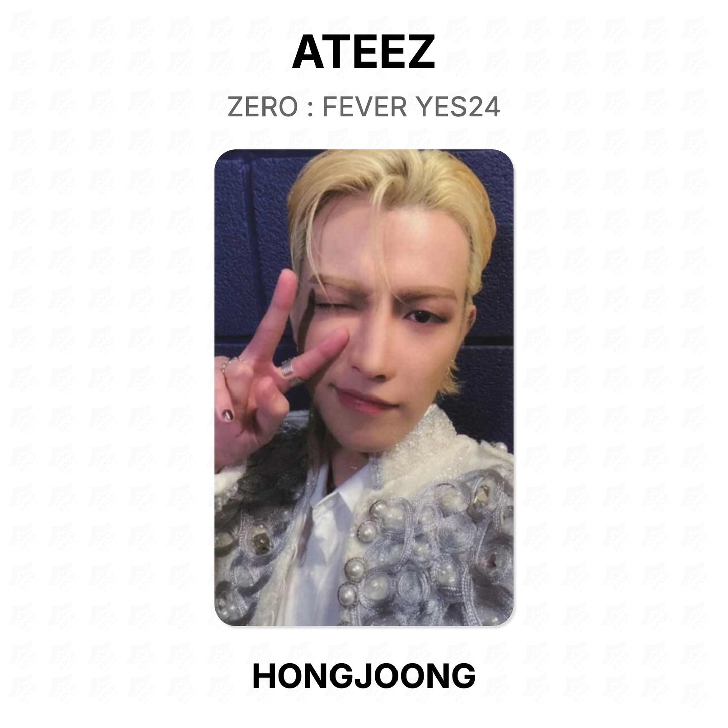 ATEEZ ZERO : FEVER YES24 Offizielle Fotokarte