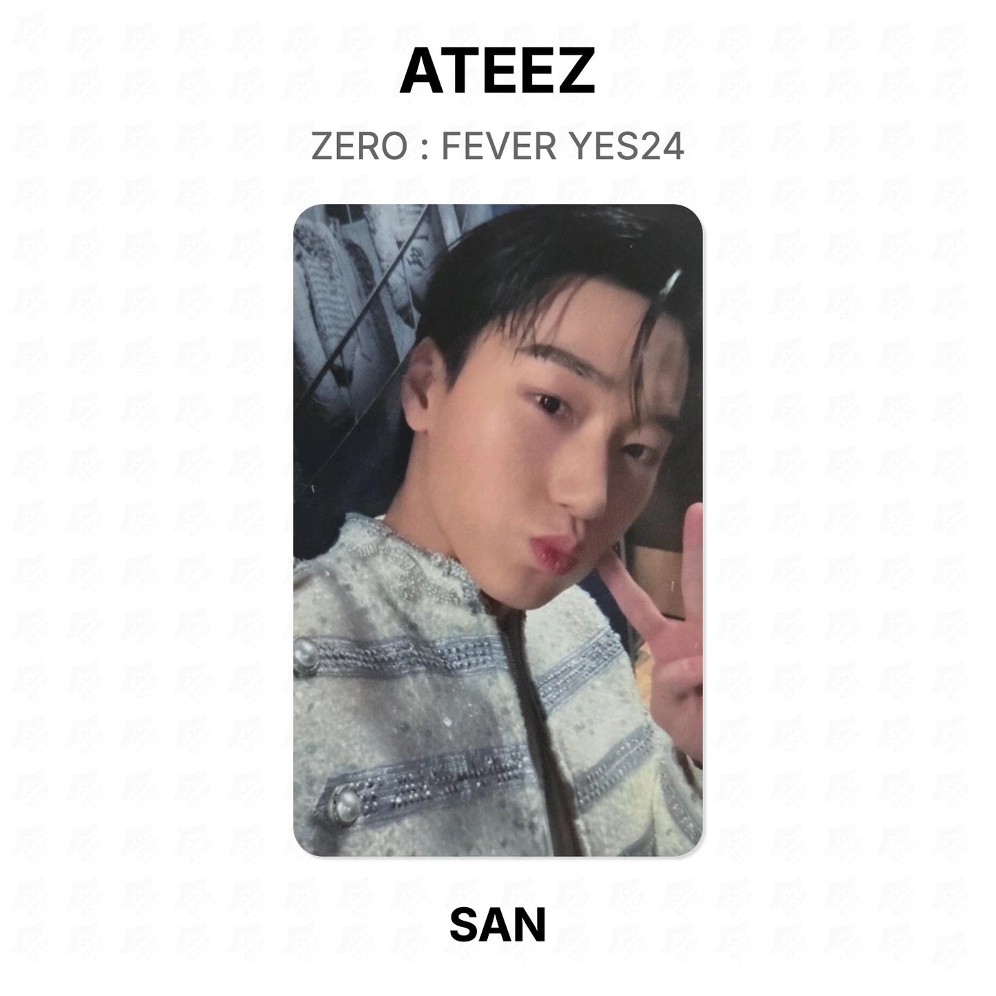 ATEEZ ZERO : FEVER YES24 Offizielle Fotokarte