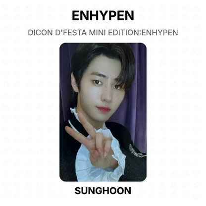 ENHYPEN DICON D'FESTA MINI EDITION:ENHYPEN Official Photocard