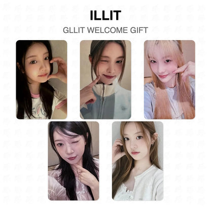 ILLIT GLLIT WELCOME GIFT Official Photocard