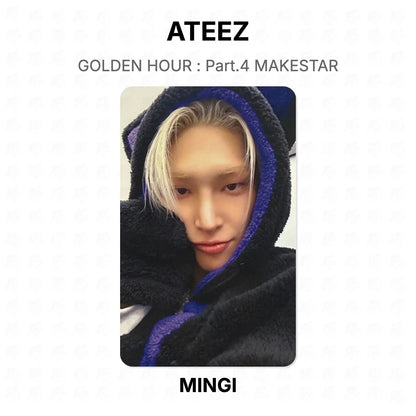 ATEEZ GOLDEN HOUR : Part.4 MAKESTAR Official Photocard