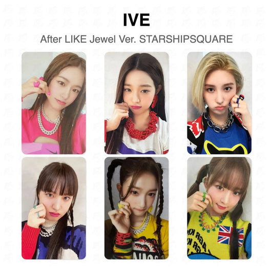 IVE After LIKE Jewel Ver. STARSHIPSQUARE Official Photocard