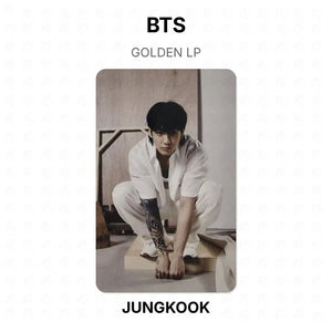 BTS GOLDEN LP Official Photocard