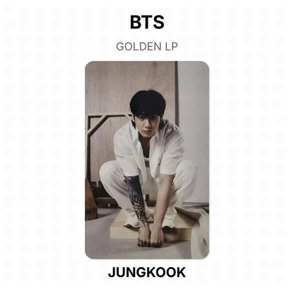 BTS GOLDEN LP Official Photocard