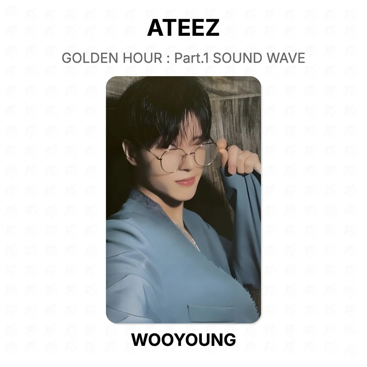 ATEEZ GOLDEN HOUR : Part.1 SOUND WAVE Official Photocard