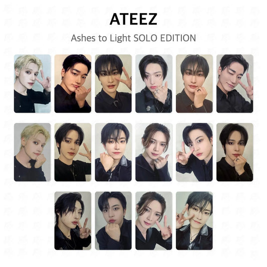 ATEEZ Ashes to Light SOLO EDITION Official Photocard