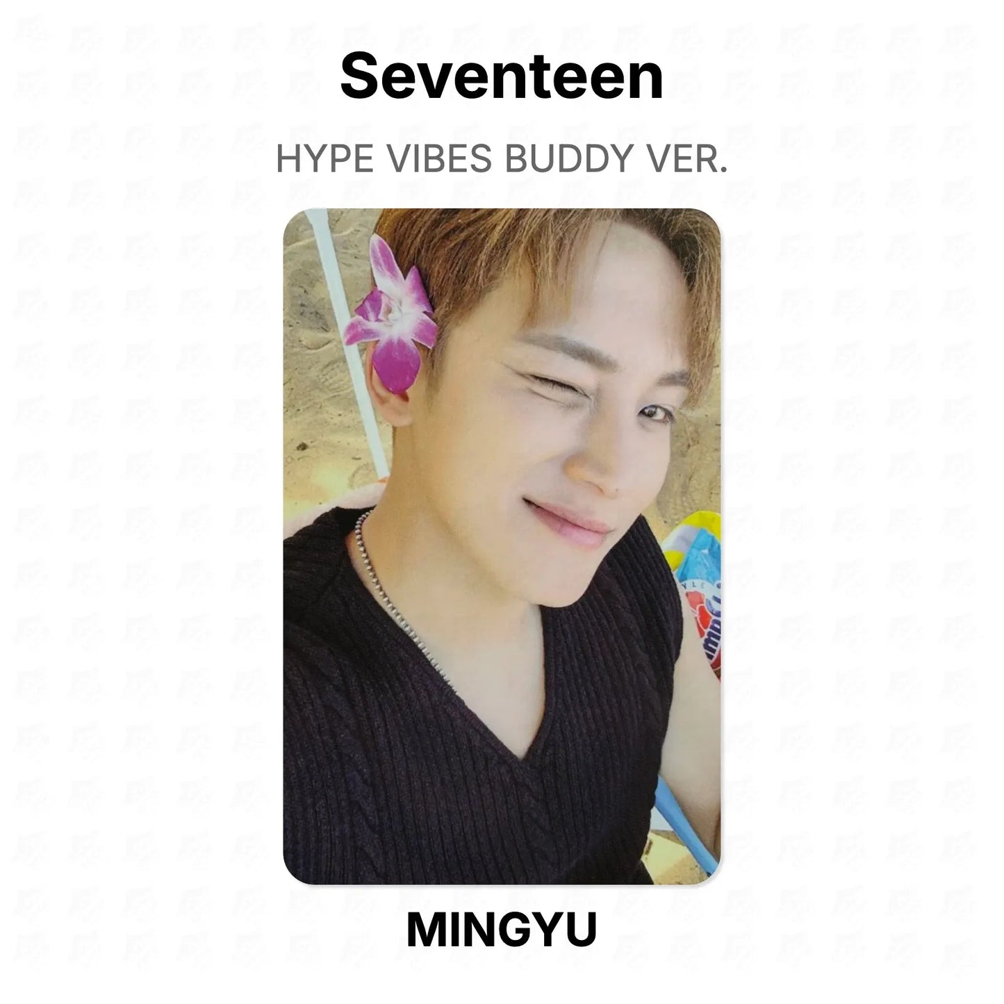Seventeen HYPE VIBES BUDDY VER. Official Photocard