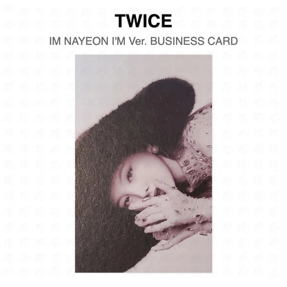 TWICE IM NAYEON I'M Ver. BUSINESS CARD Official Photocard