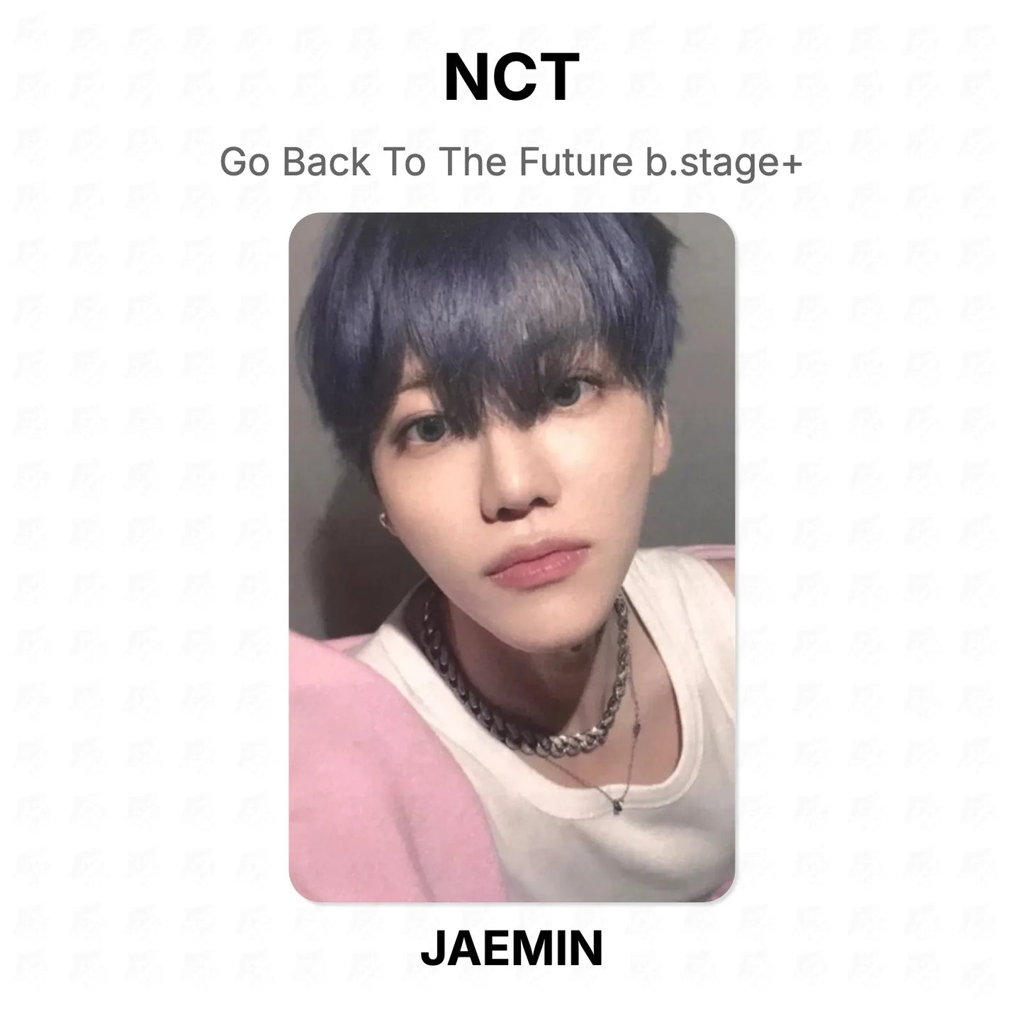 NCT Go Back To The Future b.stage+ Official Photocard