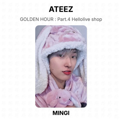 ATEEZ GOLDEN HOUR : Part.4 Hellolive shop Official Photocard