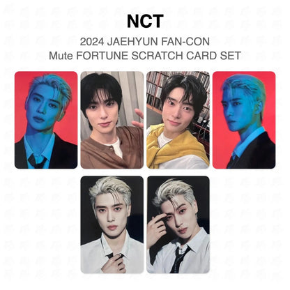 NCT 2024 JAEHYUN FAN-CON Mute FORTUNE SCRATCH CARD SET Official Photocard