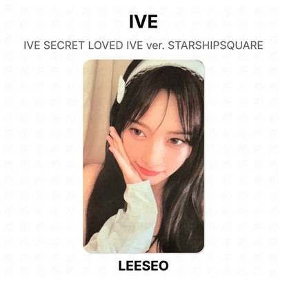 IVE SECRET LOVED IVE ver. STARSHIPSQUARE Official Photocard