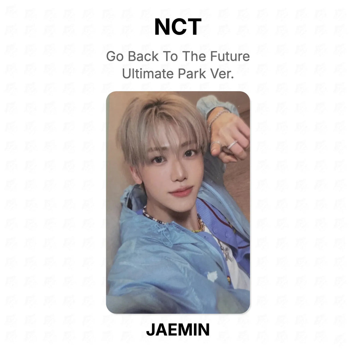 NCT Go Back To The Future Ultimate Park Ver. Official Photocard