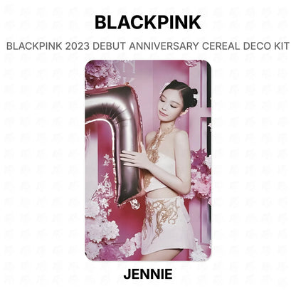 BLACKPINK 2023 DEBUT ANNIVERSARY CEREAL DECO KIT Official Photocard