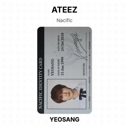 ATEEZ Nacific Official Photocard