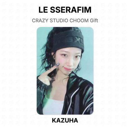 LE SSERAFIM CRAZY STUDIO CHOOM Gift Official Photocard