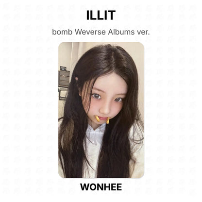 ILLIT bomb Weverse Albums ver. Official Photocard