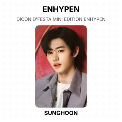 ENHYPEN DICON D'FESTA MINI EDITION:ENHYPEN Official Photocard