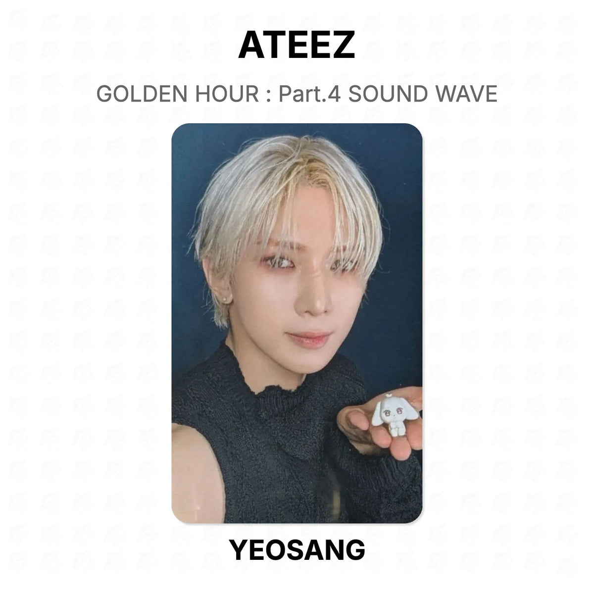 ATEEZ GOLDEN HOUR : Part.4 SOUND WAVE Official Photocard