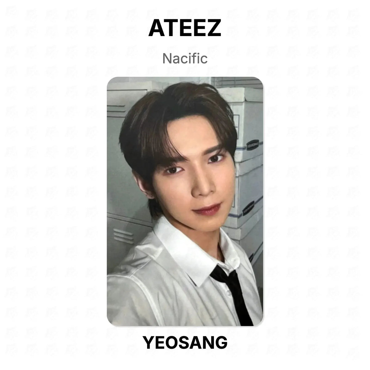 ATEEZ Nacific Official Photocard