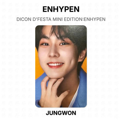 ENHYPEN DICON D'FESTA MINI EDITION:ENHYPEN Official Photocard