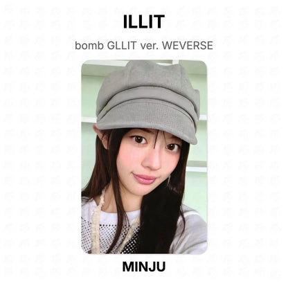 ILLIT bomb GLLIT ver. WEVERSE Official Photocard