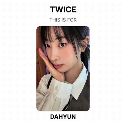 TWICE THIS IS FOR Official Photocard