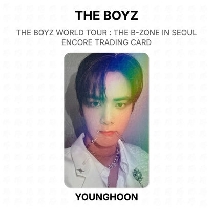 THE BOYZ WORLD TOUR : THE B-ZONE IN SEOUL ENCORE TRADING CARD Official Photocard