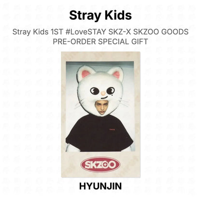Stray Kids 1ST #LoveSTAY SKZ-X SKZOO GOODS PRE-ORDER SPECIAL GIFT Official Photocard