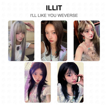 ILLIT I'LL LIKE YOU WEVERSE Official Photocard
