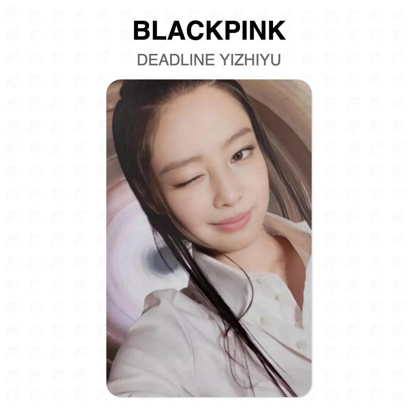 BLACKPINK DEADLINE YIZHIYU Official Photocard