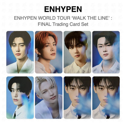ENHYPEN WORLD TOUR ‘WALK THE LINE’ : FINAL Trading Card Set Official Photocard