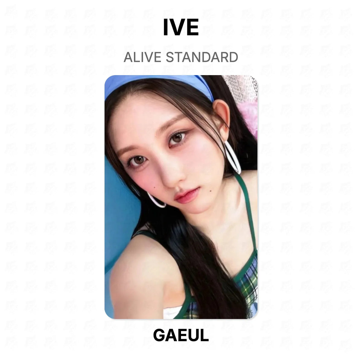 IVE ALIVE STANDARD Official Photocard