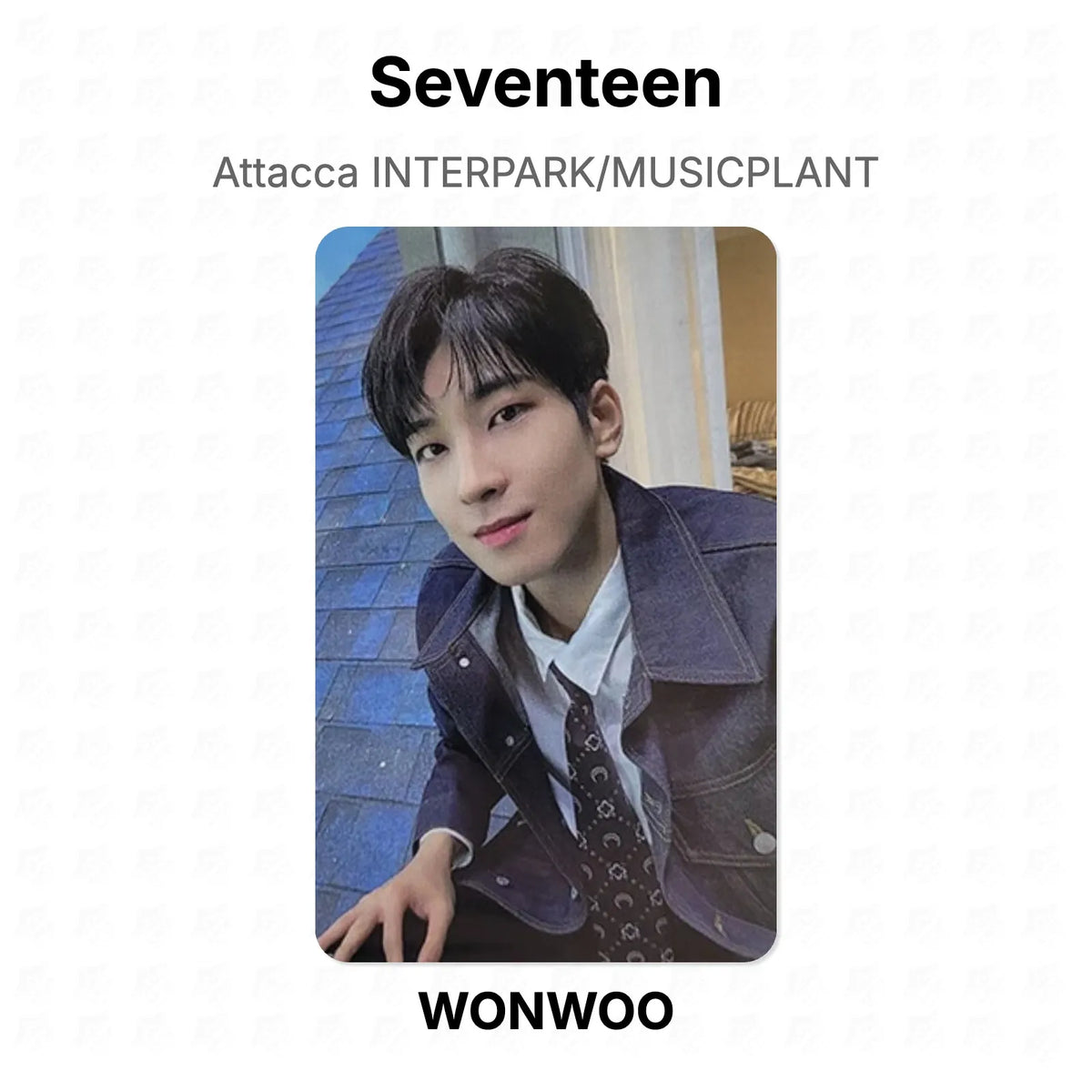 Seventeen Attacca INTERPARK/MUSICPLANT photocard ufficiale
