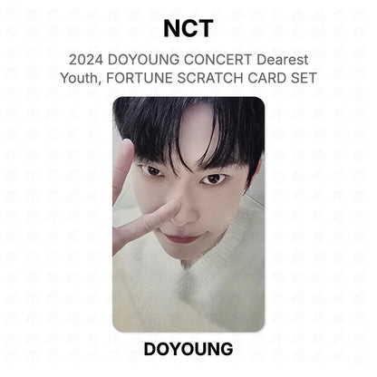 NCT 2024 DOYOUNG CONCERT Dearest Youth, FORTUNE SCRATCH CARD SET Official Photocard