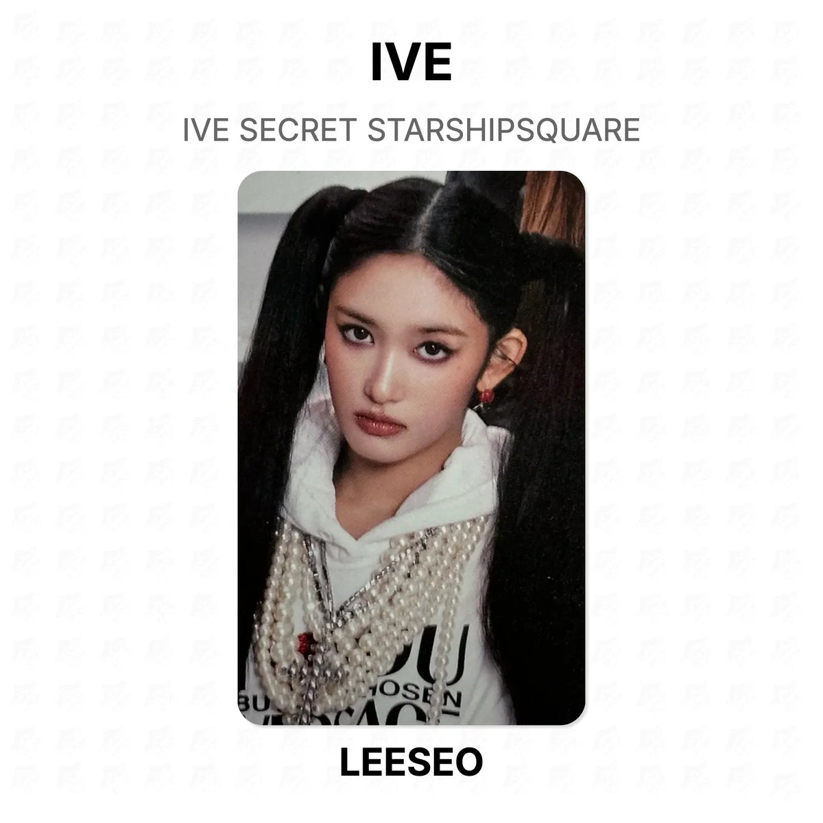 IVE SECRET STARSHIPSQUARE Official Photocard