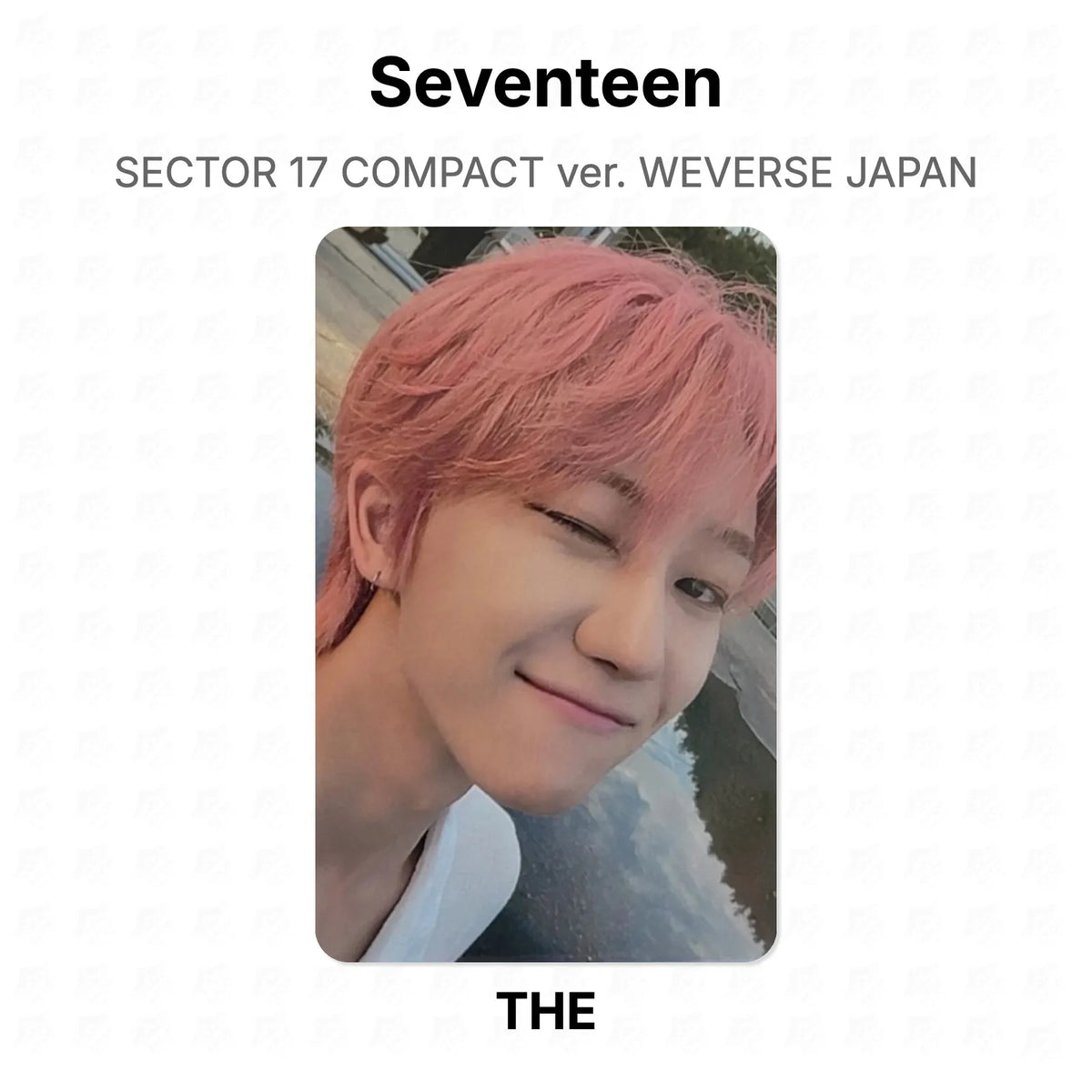 Seventeen SECTOR 17 COMPACT ver. WEVERSE JAPAN Official Photocard