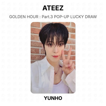 ATEEZ GOLDEN HOUR : Part.3 POP-UP LUCKY DRAW Official Photocard