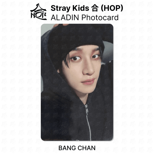 Stray Kids BANG CHAN Official Photocard - 合 HOP ALADIN KPOP Collectible | KPOP SeoulCity