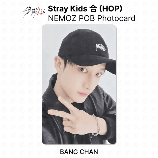 Stray Kids BANG CHAN Official Photocard - 合 HOP NEMOZ KPOP Collectible | KPOP SeoulCity