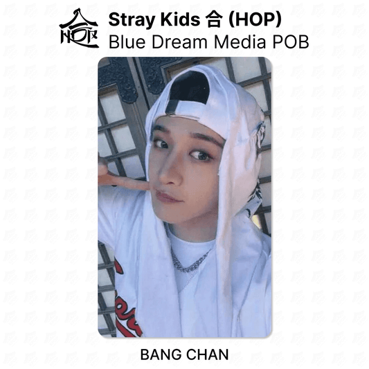 Stray Kids BANG CHAN Official Photocard - 合 HOP Blue Dream Media KPOP Collectible | KPOP SeoulCity