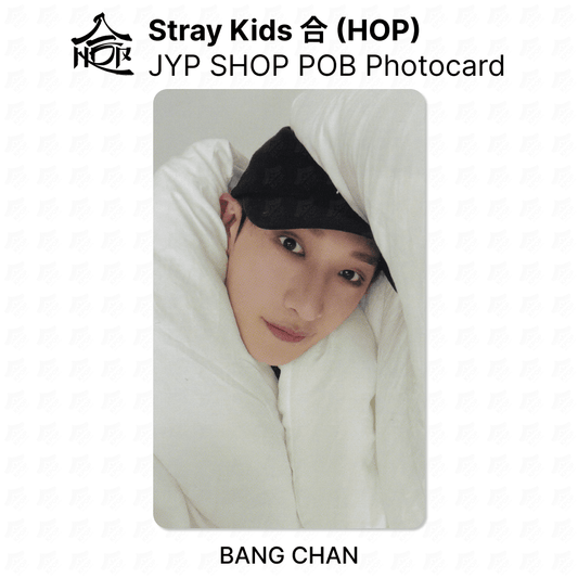 Stray Kids BANG CHAN Official Photocard - 合 HOP JYP SHOP POB KPOP Collectible | KPOP SeoulCity