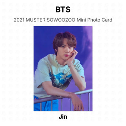 BTS 2021 MUSTER SOWOOZOO Mini Photo Card โฟโต้การ์ดของแท้