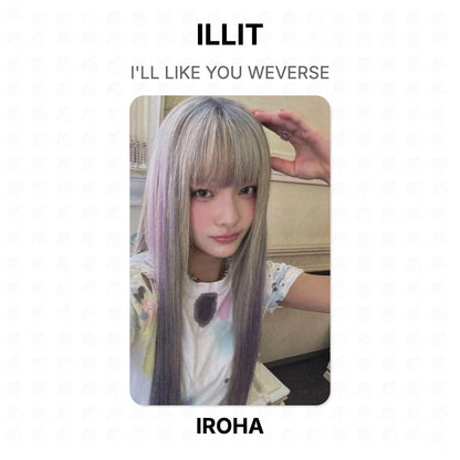 ILLIT I'LL LIKE YOU WEVERSE Official Photocard