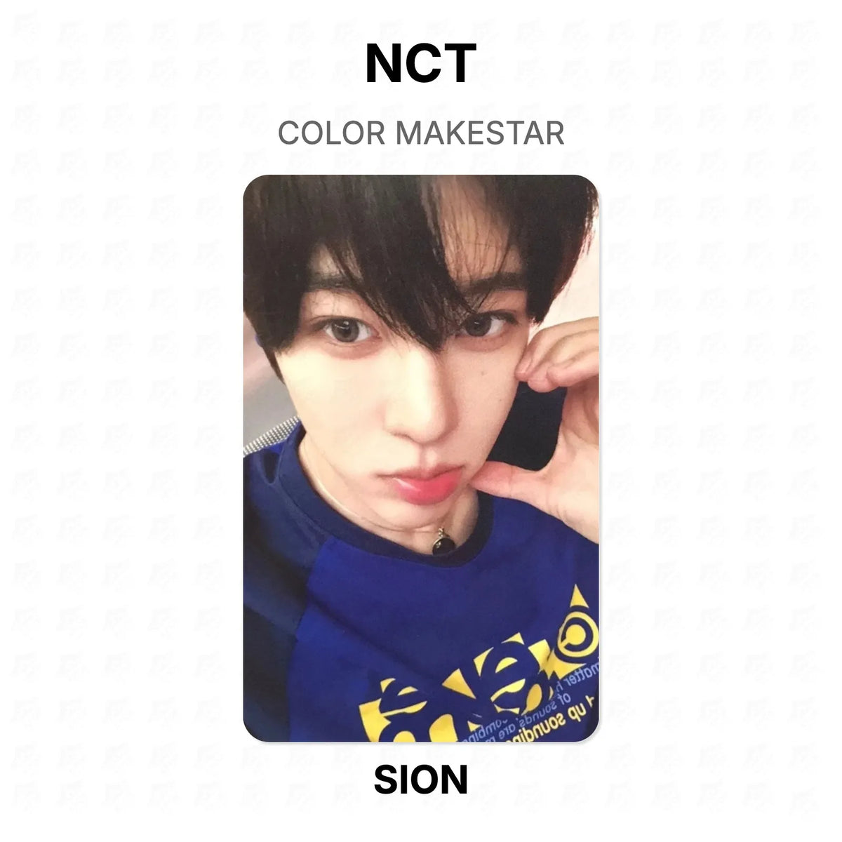 NCT COLOR MAKESTAR Official Photocard