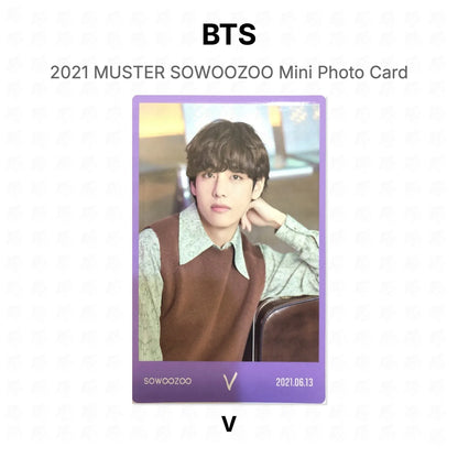 BTS 2021 MUSTER SOWOOZOO Mini Photo Card โฟโต้การ์ดของแท้