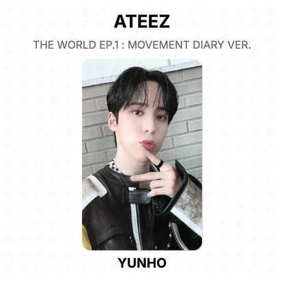 ATEEZ THE WORLD EP.1 : MOVEMENT DIARY VER. Official Photocard
