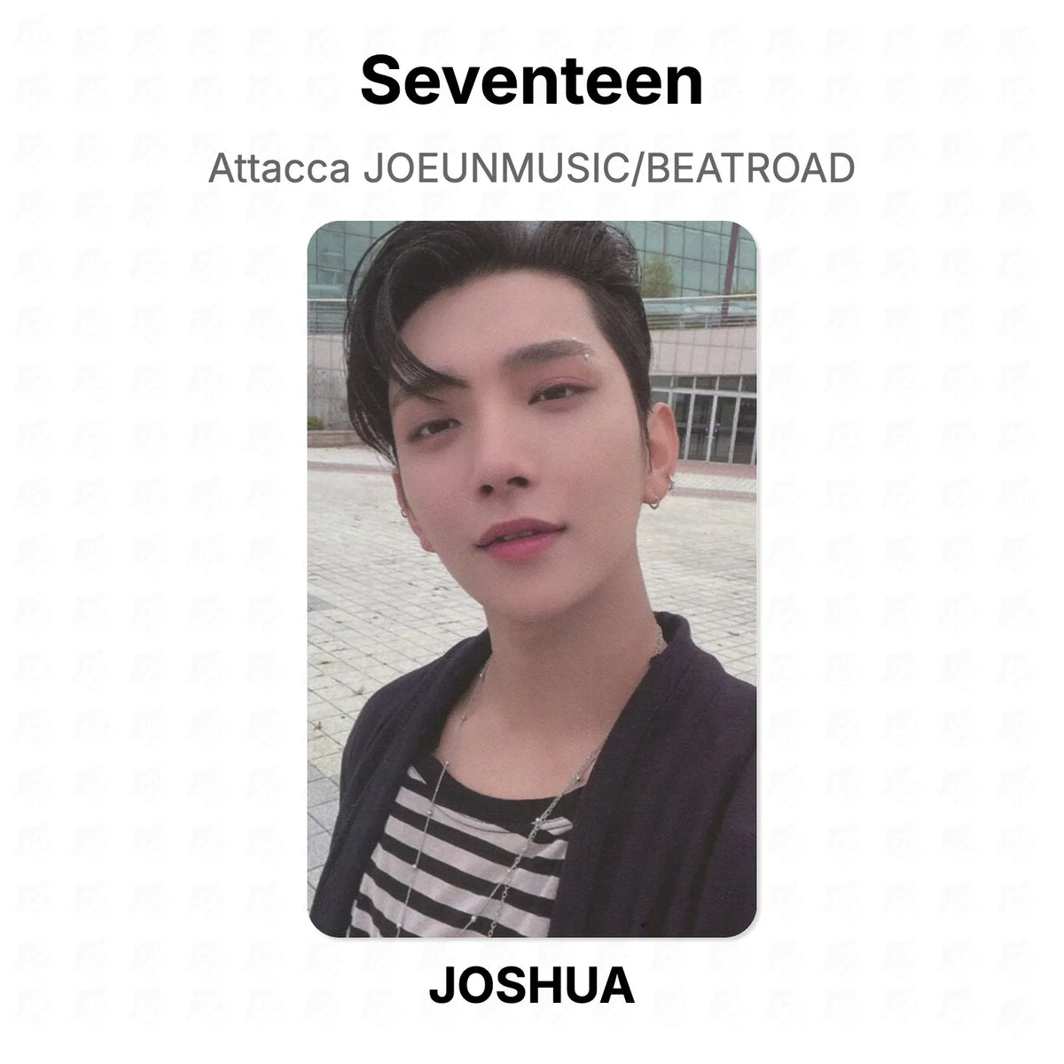 Seventeen Attacca JOEUNMUSIC/BEATROAD Official Photocard